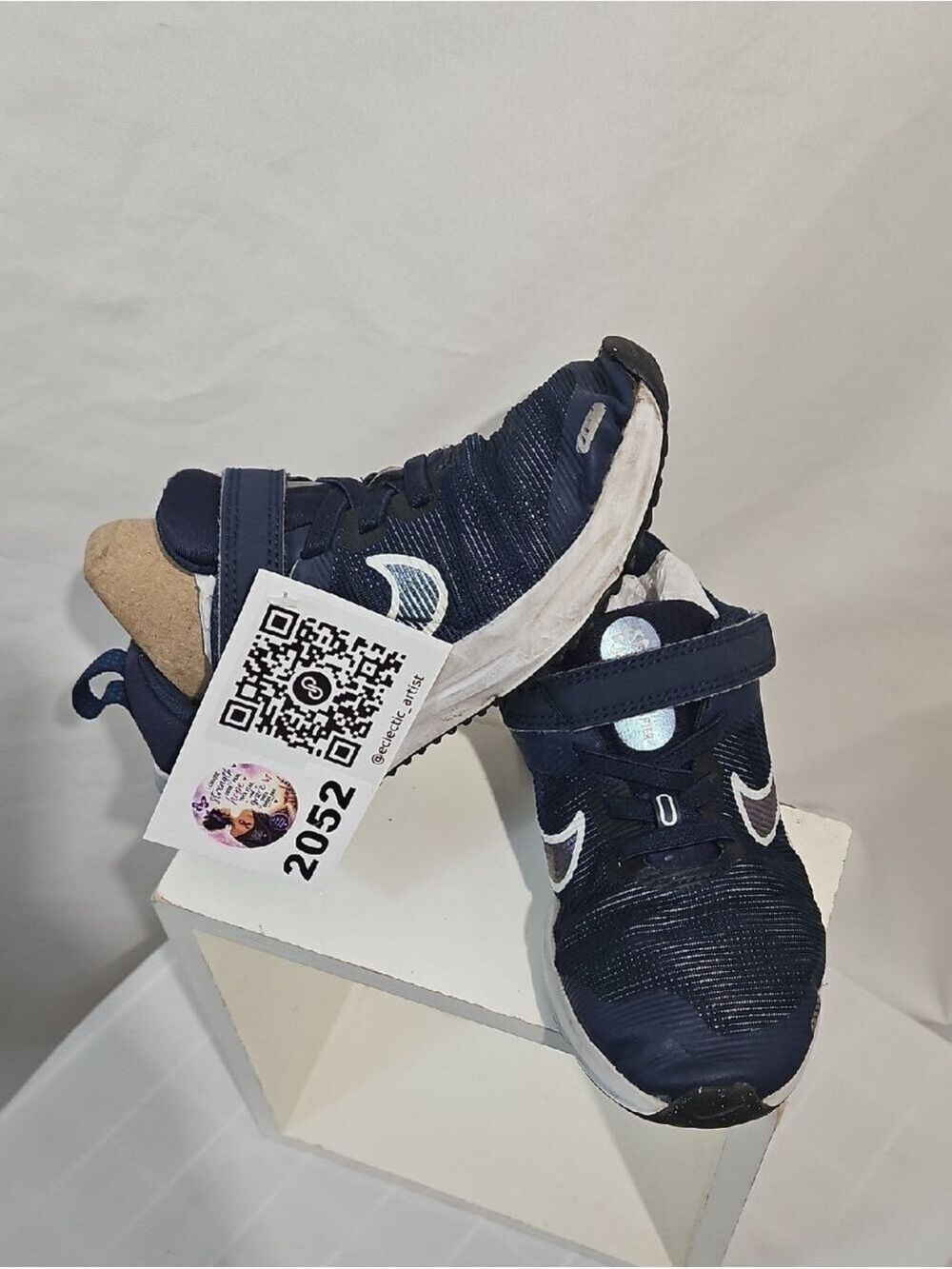 Nike Downshifter 12Younger Kids' Shoes Blue Sneakers Circular Fashion Pre-loved - Picture 17 of 17